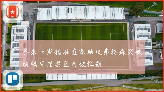 齐米卡斯精准直塞助攻弗格森突破防线可惜禁区内被拦截